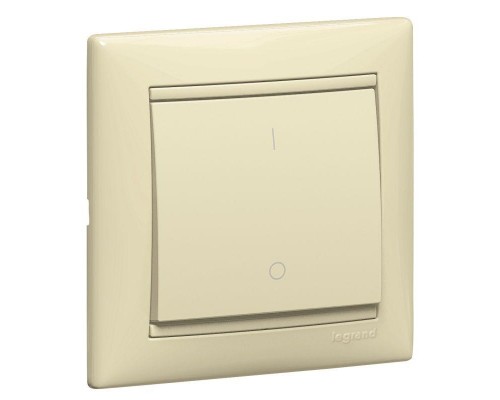 Механизм выключателя 1-кл. 2п СП Valena 10А IP31 250В сл. кость Leg 774302