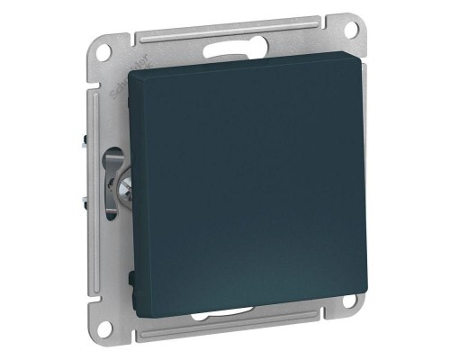 Механизм выключателя 1-кл. СП AtlasDesign 10А IP20 (сх. 1) 10AX изумруд SchE ATN000811