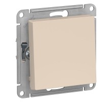 Механизм выключателя 1-кл. СП AtlasDesign 10А IP20 (сх. 1) 10AX с самовозвратом беж. SchE ATN000215