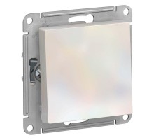Механизм выключателя 1-кл. СП AtlasDesign 10А IP20 (сх. 1) 10AX с самовозвратом жемчуж. SchE ATN000415