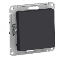 Механизм выключателя 1-кл. СП AtlasDesign 10А IP20 (сх. 1) 10AX с самовозвратом карбон SchE ATN001015