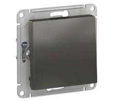 Механизм выключателя 1-кл. СП AtlasDesign 10А IP20 (сх. 1) 10AX с самовозвратом сталь SchE ATN000915