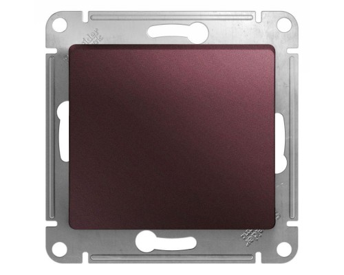 Механизм выключателя 1-кл. СП Glossa 10А IP20 (сх. 1) 10AX баклажан. SchE GSL001111