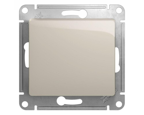 Механизм выключателя 1-кл. СП Glossa 10А IP20 (сх. 1) 10AX молочн. SchE GSL000911
