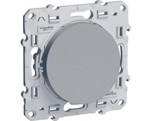 Механизм выключателя 1-кл. СП Odace 10А IP21 (сх. 1) алюм. SchE S53R201