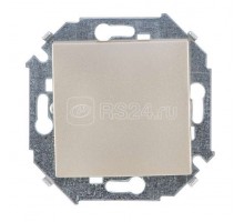 Механизм выключателя 1-кл. СП Simon 15 10А IP20 винт. зажим шампань Simon 1591101-034