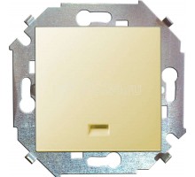 Механизм выключателя 1-кл. СП Simon 15 16А IP20 с подсветкой винт. зажим сл. кость Simon 1591104-031