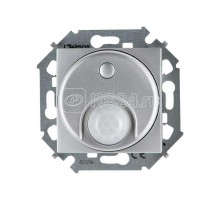 Механизм выключателя 1-кл. СП Simon 15 IP20 230В с датчиком движ. 500Вт винт. зажим алюм. Simon 1591721-033