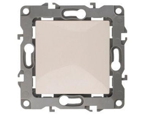 Механизм выключателя 1-кл. СП Эра12 10А IP20 12-1001-02 250В 10AX без м.лапок сл. кость Эра Б0014628