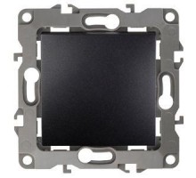Механизм выключателя 1-кл. СП Эра12 10А IP20 12-1001-05 250В 10AX без м.лапок антрацит Эра Б0014631