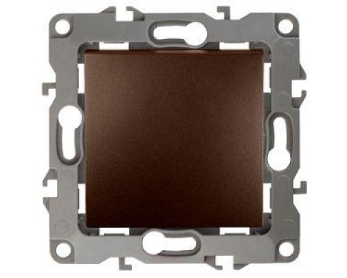 Механизм выключателя 1-кл. СП Эра12 10А IP20 12-1001-13 250В 10AX без м.лапок бронз. Эра Б0019273