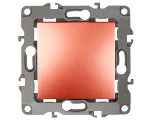 Механизм выключателя 1-кл. СП Эра12 10А IP20 12-1001-14 250В 10AX без м.лапок медь Эра Б0019274