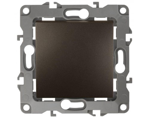 Механизм выключателя 1-кл. СП Эра12 10А IP20 12-1101-13 250В 10AX бронз. Эра Б0019277