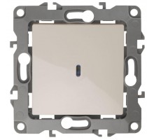 Механизм выключателя 1-кл. СП Эра12 10А IP20 12-1102-02 250В 10AX с подсветкой сл. кость Эра Б0014634