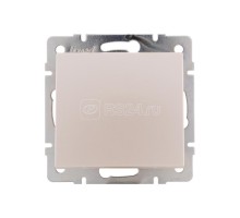 Механизм выключателя 1-кл. СП Рейн IP20 жемчуж./бел. перламутр LEZARD 703-3088-100