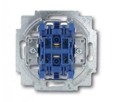 Механизм выключателя 2-кл. 1п СП 10А IP20 250В с подсветкой син. ABB 2CKA001012A1135