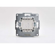 Механизм выключателя 2-кл. 1п СП Karina 10А IP20 с подсветкой крем. LEZARD 707-0388-112