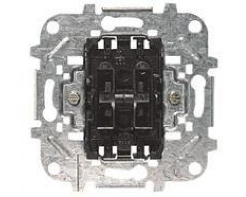 Механизм выключателя 2-кл. 2мод. СП Olas/Tacto 10А IP20 250В ABB 2CLA811100A1001