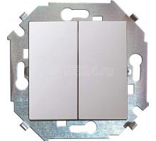 Механизм выключателя 2-кл. СП Simon 15 16А IP20 винт. зажим бел. Simon 1591398-030