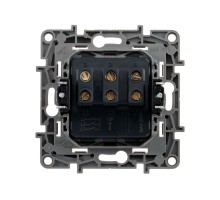 Механизм выключателя 3-кл. СП Etika Plus 10А IP20 250В 10AX винт. зажимы бел. Leg 672213