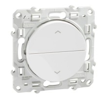 Механизм выключателя жалюзи 2-кл. 1мод. СП Odace 6А IP21 (сх. 1а) 3 позиц. бел. SchE S52R207