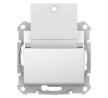 Механизм выключателя карточного 1-кл. СП Sedna 10А IP20 250В бел. SchE SDN1900121