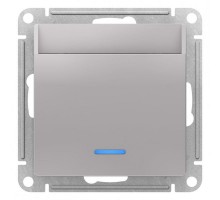 Механизм выключателя карточного СП AtlasDesign 10А IP20 без задержки времени алюм. SchE ATN000367