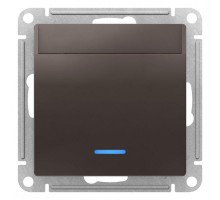 Механизм выключателя карточного СП AtlasDesign 10А IP20 без задержки времени мокко SchE ATN000667