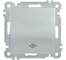 Механизм выключателя перекрестного 1-кл. СП Bolero 10А IP20 ВС10-1-3-Б серебр. ИЭК EVB13-K23-10