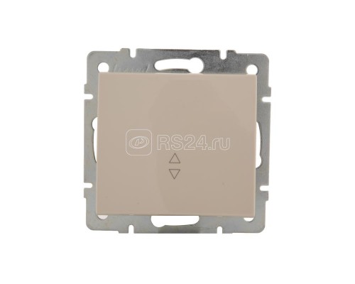 Механизм выключателя проходного 1-кл. СП Рейн IP20 крем. LEZARD 703-0388-105