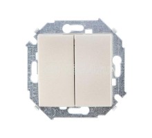 Механизм выключателя проходного 2-кл. СП Simon 15 16А IP20 250В винт. зажим шампань Simon 1591397-034