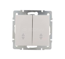 Механизм выключателя проходного 2-кл. СП Рейн IP20 бел. LEZARD 703-0288-106