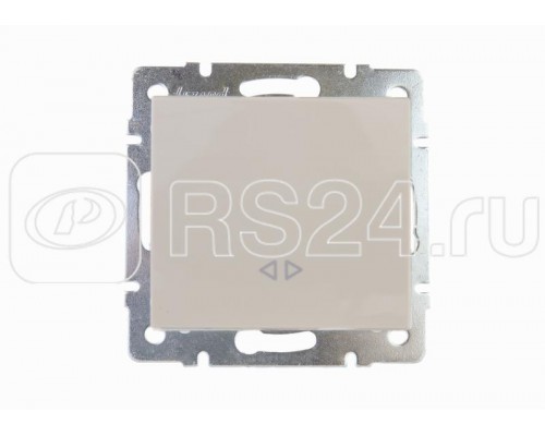 Механизм выключателя промежуточного 1-кл. СП Рейн IP20 крем. LEZARD 703-0388-107