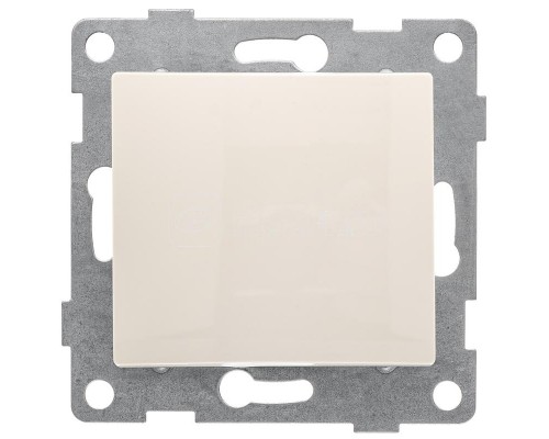 Механизм выключателя самовозвратный 1-кл. СП Bravo 10А 250В беж. GUSI С10В6-003