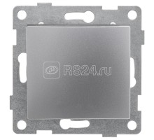 Механизм выключателя самовозвратный 1-кл. СП Bravo 10А 250В серебр. GUSI С10В6-004