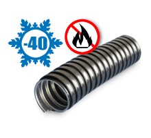 Металлорукав в ПВХ изоляции МРПИ НГ 25 d25мм без протяжки черн. (уп.50м) ЗЭТАРУС zeta42214