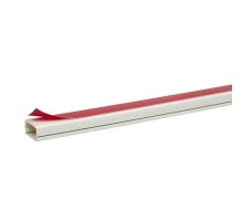 Мини-канал 20х10 ПВХ бел. R9010 самокл. (дл.2м) SchE ETK20910