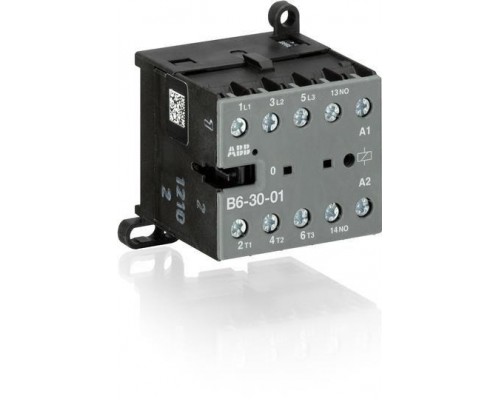 Миниконтактор B6-30-01 9А 400В AC3 катушка 24В АС ABB GJL1211001R0011