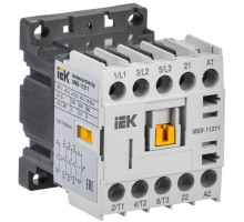 Миниконтактор МКИ-11211 12А 400В/АС3 1Н3 ИЭК KMM11-012-400-01