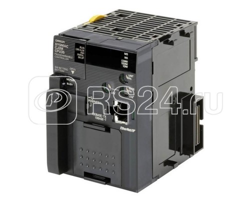 Модуль ЦПУ CJ2M-CPU33 20К шагов прогр. 20К шагов память FB 64К слов данных макс. 3 стойки расшир. (40 модулей) 1хUSB 1xEtherNet/IP 1 опцион. послед. порт для модулей CP1W-CIFxx 1 карта CF Omron 392398