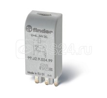 Модуль индикации LED 28...60В AC/DC зел. FINDER 9902006059