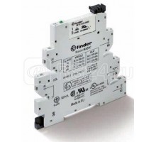 Модуль интерфейсный (сборка 34.51.7.012.0000 + 93.61.0.024.7) электромеханич. реле серия MasterBASIC 1CO 6А AgNi 12В AC/DC IP20 винт. клеммы версия ATEX FINDER 391100120073