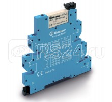 Модуль интерфейсный (сборка 34.51.7.012.0010 + 93.62.7.024) электромеханич. реле серия MasterOUTPUT 1NO 6А AgNi 12В AC/DC IP20 винт. клеммы FINDER 392100120060