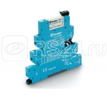 Модуль интерфейсный (сборка 34.51.7.012.0010 + 93.63.7.024) электромеханич. реле MasterPLUS 1CO 6А AgNi 12В AC/DC IP20 винт. клеммы FINDER 393100120060