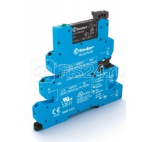 Модуль интерфейсный (сборка 34.51.7.012.0010 + 93.66.7.024) электромеханические реле MasterPLUS 1CO 6А 12В AC/DC IP20 безвинт. клеммы Push-in FINDER 396100120060