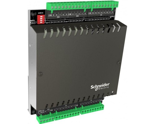 Модуль расширения 5607-24 I/O 16 D/I (24В) 10 D/O(реле) 8 A/I SchE TBUX297478S