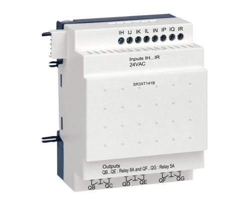 Модуль расширения дискрет. zelio logic 8вх/6вых питание 24В SchE SR3XT141B