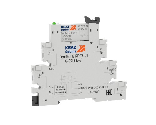 Модуль релейный OptiRel G RM38-51-24D-6-V-CO КЭАЗ 280988