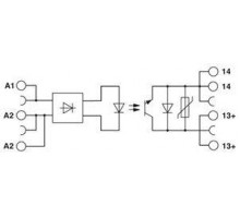 Модуль релейный PLC-OPT-220DC/300DC/1 Phoenix Contact 2900387