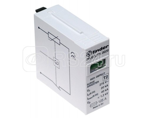 Модуль сменный для УЗИП варистор 375В DC FINDER 7P2093750020
